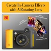 image:imageKodak Smile 2in1 Digital Instant Print Camera amp Printer Gift Bundle  Case  Zink 2x3 Sticky Back Photo Paper 20pk  Album  Sticker Sets  Sticker Frames  Hanging Frames  Markers  FuchsiaBlack