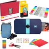 image:imageKodak Smile 2in1 Digital Instant Print Camera amp Printer Gift Bundle  Case  Zink 2x3 Sticky Back Photo Paper 20pk  Album  Sticker Sets  Sticker Frames  Hanging Frames  Markers  FuchsiaBlue