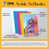 image:imageKodak Smile 2in1 Digital Instant Print Camera amp Printer Gift Bundle  Case  Zink 2x3 Sticky Back Photo Paper 20pk  Album  Sticker Sets  Sticker Frames  Hanging Frames  Markers  FuchsiaBlue