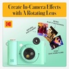 image:imageKodak Smile 2in1 Digital Instant Print Camera amp Printer Gift Bundle  Case  Zink 2x3 Sticky Back Photo Paper 20pk  Album  Sticker Sets  Sticker Frames  Hanging Frames  Markers  FuchsiaGreen