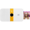 image:imageKodak Smile 2in1 Digital Instant Print Camera amp Printer Gift Bundle  Case  Zink 2x3 Sticky Back Photo Paper 20pk  Album  Sticker Sets  Sticker Frames  Hanging Frames  Markers  FuchsiaWhite