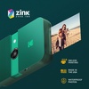 image:imageKodak Smile 2in1 Digital Instant Print Camera amp Printer Gift Bundle  Case  Zink 2x3 Sticky Back Photo Paper 20pk  Album  Sticker Sets  Sticker Frames  Hanging Frames  Markers  FuchsiaGreen