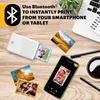 image:imageKodak Step Wireless Mobile Photo Mini Printer White Compatible wiOS amp Android NFC amp Bluetooth Devices amp 2x3 Premium Instant Photo Paper 20 Pack