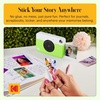 image:imageKodak x Barbie Printomatic FullColor Instant Print Digital Camera Barbie Gift Bundle Signature Style Barbie Case Photo Album Sticker amp Hanging Frames 50 Stickers  Zink Paper 20 SheetsGreen