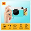 image:imageKodak x Barbie Printomatic FullColor Instant Print Digital Camera Barbie Gift Bundle Signature Style Barbie Case Photo Album Sticker amp Hanging Frames 50 Stickers  Zink Paper 20 SheetsBlue