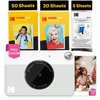 image:imageKodak x Barbie Printomatic FullColor Instant Print Digital Camera Barbie Gift Bundle Signature Style Barbie Case Photo Album Sticker amp Hanging Frames 50 Stickers  Zink Paper 20 SheetsGrey