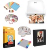 image:imageKodak x Barbie Step Slim Wireless Instant Portable Photo Mobile Printer Gift Bundle Signature Style Barbie Camera Case Photo Album Sticker amp Hanging Frames 50 Stickers  Zink Paper 20 SheetsWhite