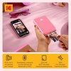 image:imageKodak x Barbie Step Slim Wireless Instant Portable Photo Mobile Printer Gift Bundle Signature Style Barbie Camera Case Photo Album Sticker amp Hanging Frames 50 Stickers  Zink Paper 20 SheetsPink