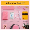 image:imageKodak x Barbie Step Slim Wireless Instant Portable Photo Mobile Printer Gift Bundle Signature Style Barbie Camera Case Photo Album Sticker amp Hanging Frames 50 Stickers  Zink Paper 20 SheetsPink