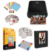 image:imageKodak x Barbie Step Slim Wireless Instant Portable Photo Mobile Printer Gift Bundle Signature Style Barbie Camera Case Photo Album Sticker amp Hanging Frames 50 Stickers  Zink Paper 20 SheetsBlack