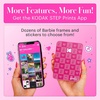 image:imageKodak x Barbie Step Slim Wireless Instant Portable Photo Mobile Printer Gift Bundle Signature Style Barbie Camera Case Photo Album Sticker amp Hanging Frames 50 Stickers  Zink Paper 20 SheetsBarbie Iconic