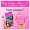 image:imageKodak x Barbie Step Slim Wireless Instant Portable Photo Mobile Printer Iconic Style Barbie Deluxe Camera Case  Barbie Photo Album  Zink Paper 20 SheetsLight Pink