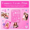 image:imageKodak x Barbie Step Slim Wireless Instant Portable Photo Mobile Printer Iconic Style Barbie Deluxe Camera Case  Barbie Photo Album  Zink Paper 20 SheetsLight Pink