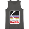 image:imageProducts By Kodak Vintage Logo Tank TopDark Heather Grey