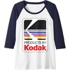 image:imageProducts by Kodak Vintage Logo Raglan Baseball TeeNavy BlueWhite
