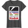 image:imageProducts by Kodak Vintage Logo TShirt SmallDark Heather Grey