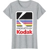 image:imageProducts by Kodak Vintage Logo TShirt SmallHeather Grey