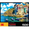 image:imageRoseArt  Kodak Premium  Cinque Terre Riomaggiore Village Italy  1500 Piece Jigsaw Puzzle for AdultsCinque Terra