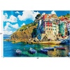 image:imageRoseArt  Kodak Premium  Cinque Terre Riomaggiore Village Italy  1500 Piece Jigsaw Puzzle for AdultsCinque Terra