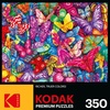 image:imageRoseArt  Kodak Premium  Colorful Butterflies  350 Piece Jigsaw Puzzle for Adults
