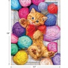 image:imageRoseArt  Kodak Premium  Cuddly Yarn Box  100 Piece Jigsaw Puzzle for Adults