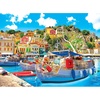 image:imageRoseArt  Kodak Premium  Friendly Birds  1000 Piece Jigsaw Puzzle for AdultsSymi with Boats