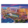 image:imageRoseArt  Kodak Premium  Las Vegas Strip  1500 Piece Jigsaw Puzzle for AdultsLast Vegas Strip