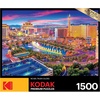 image:imageRoseArt  Kodak Premium  Las Vegas Strip  1500 Piece Jigsaw Puzzle for AdultsLast Vegas Strip