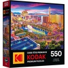 image:imageRoseArt  Kodak Premium  Las Vegas Strip  550 Piece Jigsaw Puzzle for AdultsLas Vegas Strip