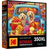 image:imageRoseArt  Kodak Premium  Pickup Pups 350 Piece Jigsaw Puzzle for AdultsPickup Pups