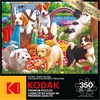 image:imageRoseArt  Kodak Premium  Pickup Pups 350 Piece Jigsaw Puzzle for AdultsPuppies on a Picnic