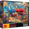 image:imageRoseArt  Kodak Premium Collector  Main Street Bakery  2000 Piece Jigsaw Puzzle for AdultsTrain Station