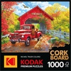image:imageRoseArt  Kodak Premium Cork  Coffee  1000 Piece Jigsaw Puzzle for AdultsOld Creek Bridge