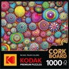 image:imageRoseArt  Kodak Premium Cork  Manhattan Balcony Sunset  1000 Piece Jigsaw Puzzle for AdultsMandala Stones