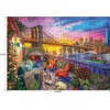 image:imageRoseArt  Kodak Premium Cork  Manhattan Balcony Sunset  1000 Piece Jigsaw Puzzle for AdultsManhattan Balcony Sunset