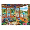 image:imageRoseArt Kodak Premium All Good Antiques 350 Piece Jigsaw Puzzle for AdultsThe Lake House