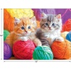 image:imageRoseArt Kodak Premium Puppy Socks 100 Pc Jigsaw Puzzle for the Whole FamilyFuzzy Yarn Balls