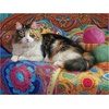 image:imageRoseArt Kodak Premium Songbirds 2 350 Piece Jigsaw Puzzle for AdultsKnitting Kitten