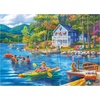 image:imageRoseart  Kodak Premium  Vintage Haberdashery  1000 Piece Jigsaw Puzzle for AdultsLake Swimming