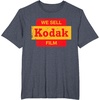 image:imageVintage We Sell Kodak Film Retail Sign Design TShirt SmallHeather Blue