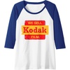 image:imageVintage We Sell Kodak Film Retail sign design Raglan Baseball TeeRoyal BlueWhite