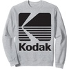 image:image80s Vintage Kodak Logo  Black SweatshirtHeather Grey