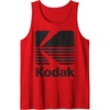 image:image80s Vintage Kodak Logo  Black Tank TopRed