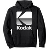 image:image80s Vintage Kodak Logo  White Pullover HoodieBlack