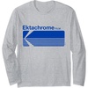 image:imageEktachrome Film Vintage Logo Long Sleeve TShirtHeather Grey
