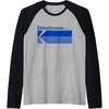 image:imageEktachrome Film Vintage Logo Raglan Baseball TeeBlackAthletic Heather