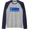 image:imageEktachrome Film Vintage Logo Raglan Baseball TeeNavy BlueAthletic Heather