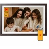 image:imageKODAK 156 Inch WiFi Digital Picture Frame 1920x1080 FHD Touch Screen 64GB Smart Photo Frame with App amp AI Photo Creation Easy Sharing Photos and Videos Large Wooden Frame Gift for FamilyWood