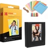 image:imageKODAK 2x3 Premium Zink Photo Paper 50 Sheets  Colorful Square Hanging Photo Frames  Photo Album Compatible PrintomaticBundle wFrame and Album