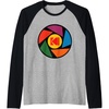image:imageKODAK Aperture Design Raglan Baseball TeeBlackAthletic Heather